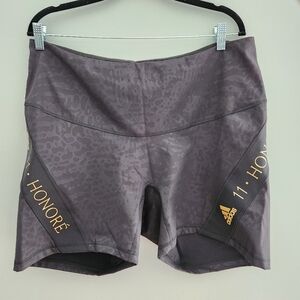 Adidas 11 Honore Bike Exercise Athleisure Spandex Short Tights 3x